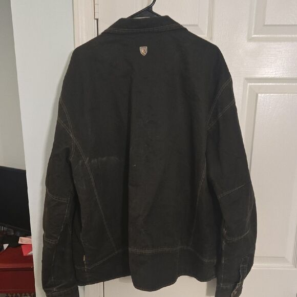 Kuhl Men's Dark Brown Military Jacket - Picture 7 of 8